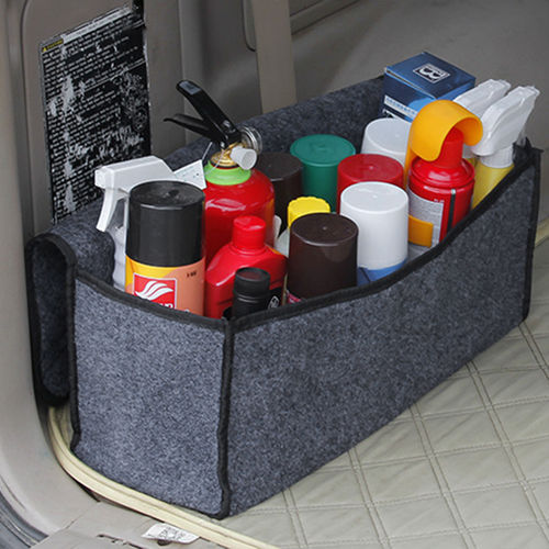 Universal Grande Anti Slip Car Trunk Organizador do Armazenamento Caso Saco Ferramenta