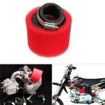 38mm ATV PIT DIRT BIKE 45 graus ESPUMA ANGULADA Filtro de Ar Pod Cleaner 110cc 125cc VERMELHO CRF50 XR50 CRF