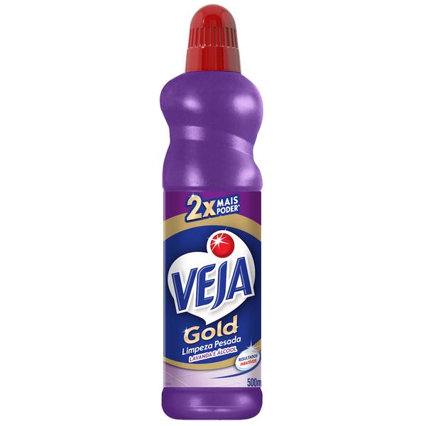 Veja Gold Limpeza Pesada Lavanda e Alcool 500ml