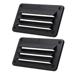 2x Carro de plástico Louvered Ventline Air Vent para Caravan RV Boat Marine