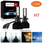 2x H7 2000W 30000LM LED Headlight Bulbs Conversion Kit 6000K alta m¨¦dios