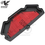 Ficha técnica e caractérísticas do produto 2012 2013 2014 2015 ano filtro de ar vermelho acessórios profissionais moto da Kawasaki ER6F ER6N ER6F ER6N filtro de ar da motocicleta