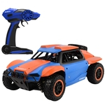 Ficha técnica e caractérísticas do produto 01:18 2.4G controle remoto sem fio Car quatro rodas Off-road Toy Drift para crianças Gostar