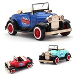 Ficha técnica e caractérísticas do produto 01:36 alta imitação picape Ford, modelo de carro conversível, liga de puxar para trás carro de brinquedo de metal, musical e piscando, veículo de brinquedo