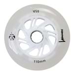 1 Roda LED para Patins Inline/Roller Luminous - 110mm / Branca - KO685973-4