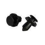 Ficha técnica e caractérísticas do produto 15 pcs veículos Porta guarnição fender 9mm furo Nylon Rebites Fastener para Honda