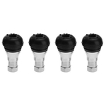 Ficha técnica e caractérísticas do produto  4pcs Car válvula do pneu Caps Car Chrome borracha sem câmara do pneu da roda do pneu da haste da válvula Cap Covers Acessórios Roda Auto