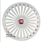 Ficha técnica e caractérísticas do produto 4x Calota Fiat Aro 14 Emblema Original 068vm