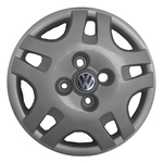 Ficha técnica e caractérísticas do produto 4x Calota Volkswagen Aro 13 Grafite Emblema Original 021ca