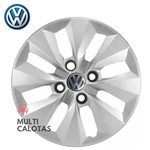 Ficha técnica e caractérísticas do produto 4x Calota Vw Gol Voyage 2012 a 2020 Aro 14 112cb - Grid