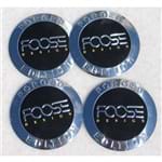 Ficha técnica e caractérísticas do produto 56mm Emblemas Adesivos Rodas Foose Design Vw Ford Gm Fiat