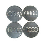 Ficha técnica e caractérísticas do produto 65mm Emblemas Centro Rodas Audi A3 A4 A6 A8 Q7 Tt Quattro S3