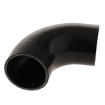 Ficha técnica e caractérísticas do produto 63mm 90Degree 4 dobras de silicone Cotovelos Turbo Mangueira Racing Coupler Pipe Black