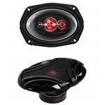 Ficha técnica e caractérísticas do produto Alto Falante Bomber 6x9'' 250w Rms 4 Ohms Quadriaxial Par Upgrade