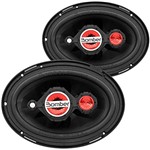 Ficha técnica e caractérísticas do produto Alto Falante Bomber Quadriaxial 6X9 Polegadas 70 W RMS Telado