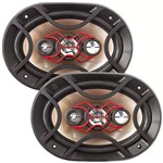 Ficha técnica e caractérísticas do produto Alto Falante Bravox Quadriaxial 140W RMS 6x9'' 4 Ohms (Par)