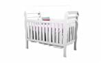 Ficha técnica e caractérísticas do produto Berço Mini Cama Bella - Branco - Carolina Baby