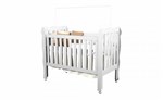 Ficha técnica e caractérísticas do produto Berço Minicama 3x1 Lila em MDF - Branco - Carolina Baby