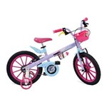 Ficha técnica e caractérísticas do produto Bicicleta 16" Frozen Disney Bandeirante - 2473 - Roxo