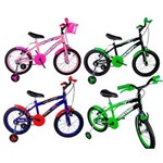 Ficha técnica e caractérísticas do produto Bicicleta 16 Infantil Tinger Wendy - Varias Cores