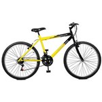 Ficha técnica e caractérísticas do produto Bicicleta 26 Ciclone Plus 21M - Master Bike - Amarelo com Preto - AMARELO