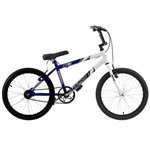 Bicicleta Aro 20 Azul e Branca Aço Carbono Bicolor Ultra Bikes