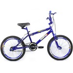 Bicicleta Aro 20 Bmx Cross - Azul