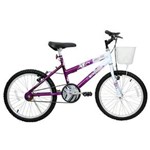 Bicicleta Aro 20 Cairu Star Girl com Cesta