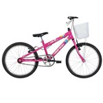 Ficha técnica e caractérísticas do produto Bicicleta Aro 20 com Cesta Sweet Girl Mormaii