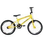 Ficha técnica e caractérísticas do produto Bicicleta Aro 20 Cross Energy Preta Amarelo - Mormaii