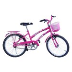 Ficha técnica e caractérísticas do produto Bicicleta Aro 20 Dalannio Bike F Susi Pink