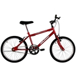 Ficha técnica e caractérísticas do produto Bicicleta Aro 20 Infantil Menino Cross Boy Vermelha