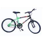 Ficha técnica e caractérísticas do produto Bicicleta Aro 20 M. Kid Verde C/ Preto Dalannio Bike