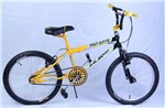 Ficha técnica e caractérísticas do produto Bicicleta Aro 20 M. Mutante Amarelo C/ Preto Dalannio Bike