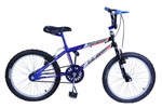 Ficha técnica e caractérísticas do produto Bicicleta Aro 20 M. Mutante Azul C/ Preto Dalannio Bike