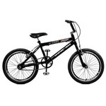 Ficha técnica e caractérísticas do produto Bicicleta Aro 20 Masculina Jump Aro Aero 36 Raios Preta - Master Bike