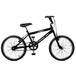 Ficha técnica e caractérísticas do produto Bicicleta Aro 20 Masculina Jump Preto Master Bike