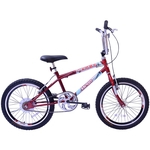 Ficha técnica e caractérísticas do produto Bicicleta Aro 20 Mega Bike Free Style, Preta/Vermelha