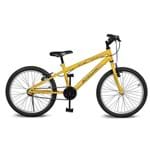 Ficha técnica e caractérísticas do produto Bicicleta Aro 20 Move Sem Marchas Amarelo Kyklos