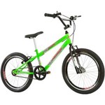 Ficha técnica e caractérísticas do produto Bicicleta Aro 20" Noxx Aero Cross Bmx Verde-Neon Track & Bikes - Tamanho Único