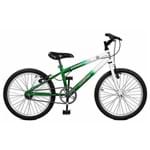 Ficha técnica e caractérísticas do produto Bicicleta Aro 20 Nvamoschape Verde/branco - Master Bike