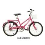 Bicicleta Aro 20 Valência Free (Rosa)