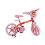 Ficha técnica e caractérísticas do produto Bicicleta Aro 14 Branca de Neve Disney - Bandeirante 2197