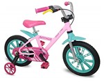 Ficha técnica e caractérísticas do produto Bicicleta Aro 14 First Pro Rosa - Nathor