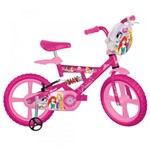 Ficha técnica e caractérísticas do produto Bicicleta Aro 14 - Princesas Disney - Bandeirante