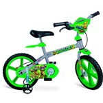 Bicicleta Aro 14 Tartarugas Ninja - Bandeirante