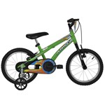 Ficha técnica e caractérísticas do produto Bicicleta Aro 16 Athor Baby Boy Verde