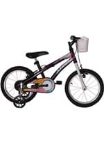 Ficha técnica e caractérísticas do produto Bicicleta Aro 16 Baby Girl Violeta Athor Bike