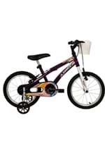 Ficha técnica e caractérísticas do produto Bicicleta Aro 16 Baby Girl Violeta Athor Bikes
