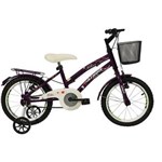 Ficha técnica e caractérísticas do produto Bicicleta Aro 16" Bliss Athor - Roxo